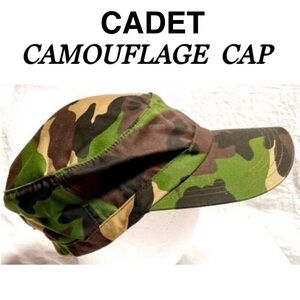 M Cadet Camo Hat/Cap Army Military Utility Patrol Camouflage Cap 7 1/8 NWOT